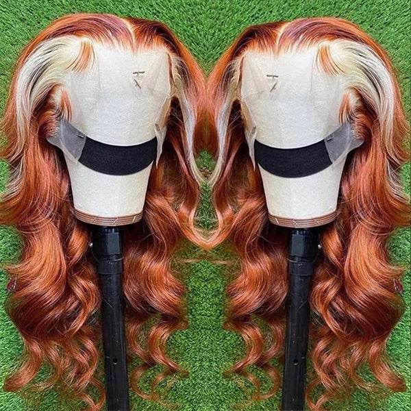 Highlight Ginger Frontal Wig