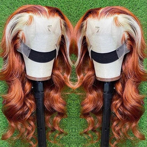 Highlight Ginger Frontal Wig