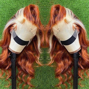 Highlight Ginger Frontal Wig